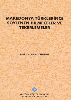 Makedonya Türklerince Söylenen Bilmeceler ve Tekerlemeler, 1994