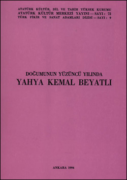 Doğumunun Yüzüncü Yılında Yahya Kemal Beyatlı, 1994
